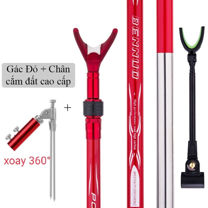 Gác Cần Câu Đài Carbon cao cấp BENNUO