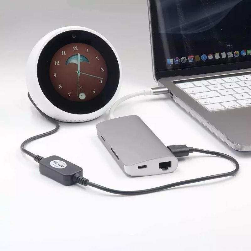 Cáp chuyển đổi điện áp 5V sang 12V - 1.5A (dùng cho moden Wifi 1.5A trở xuống - Cúp điện vẫn có Wifi)