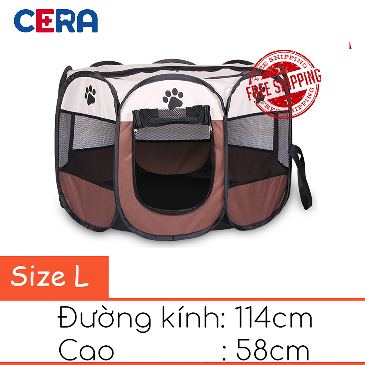 Củi - lồng - nệm - nhà - lều - chuồng - ổ cho chó mèo - lồng 004