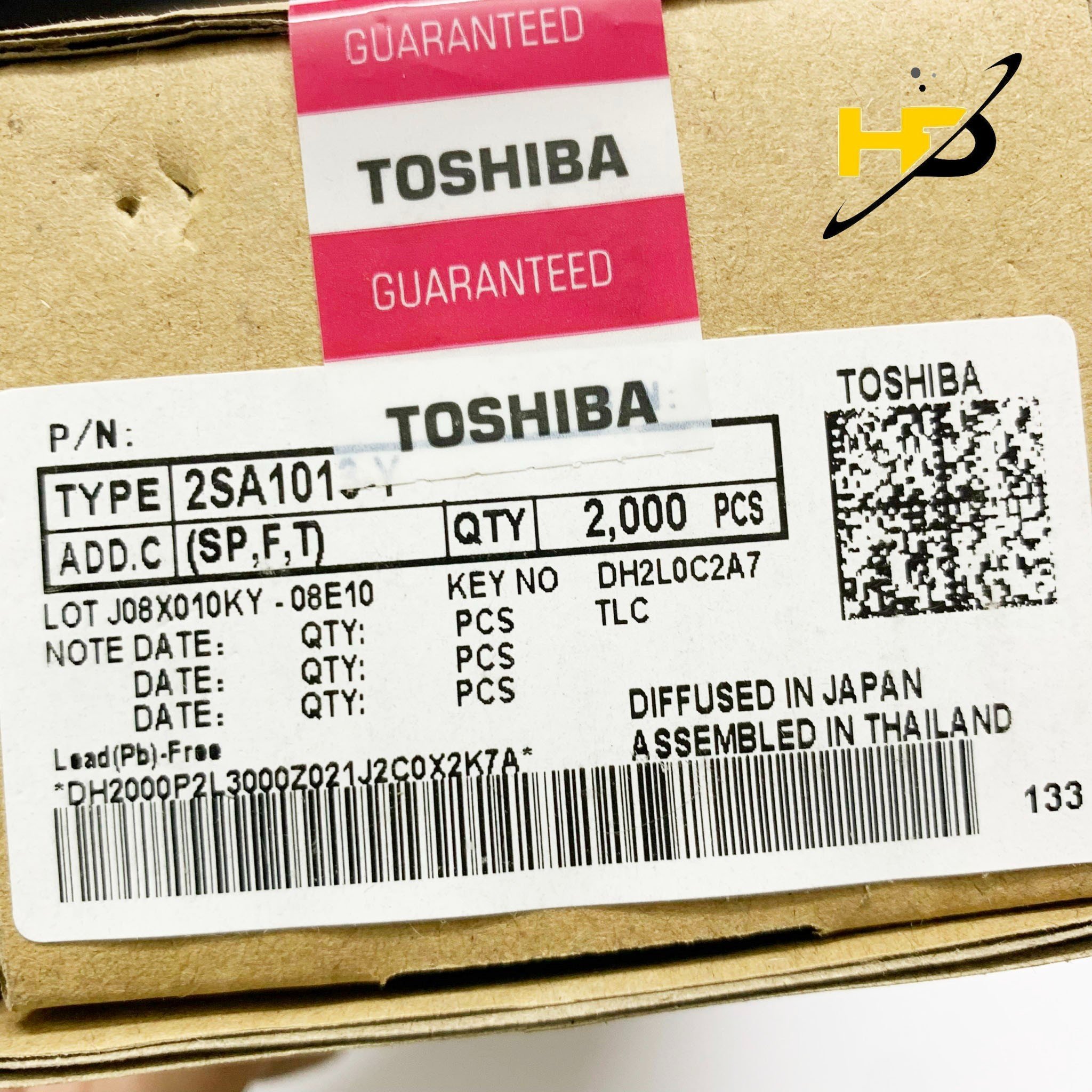 [SET 10 CON] Transistor PNP A1013 1A 160V TO-92 Kiểu Chân Cắm