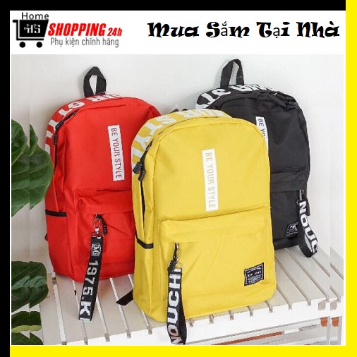 ⚡chuyên sỉ⚡ balo teen thời trang vải bố be your style size 38x30x10
