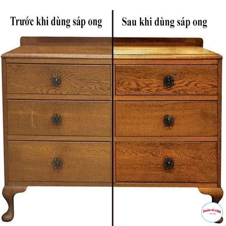 Dầu Sáp ong lau mới đồ gỗ Beewax
