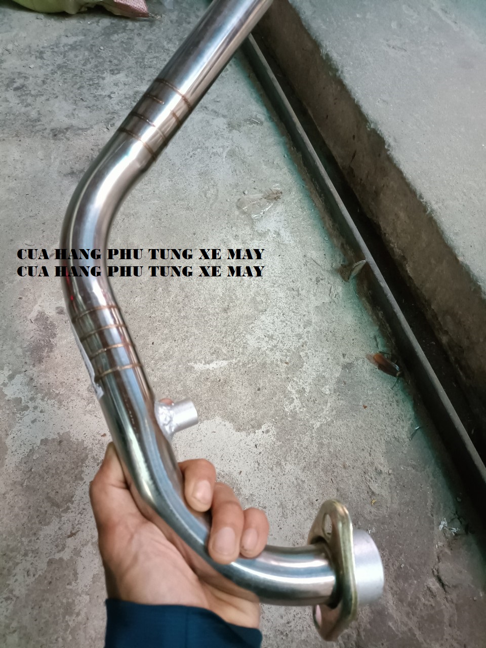 Cổ pô Winner, Winner X thay cổ pô zin
