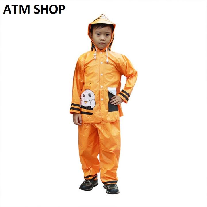 Áo Mưa Trẻ Em Bộ Ong Mật Rando CSPS-19 Size 4 (1.2 – 1.3 m)