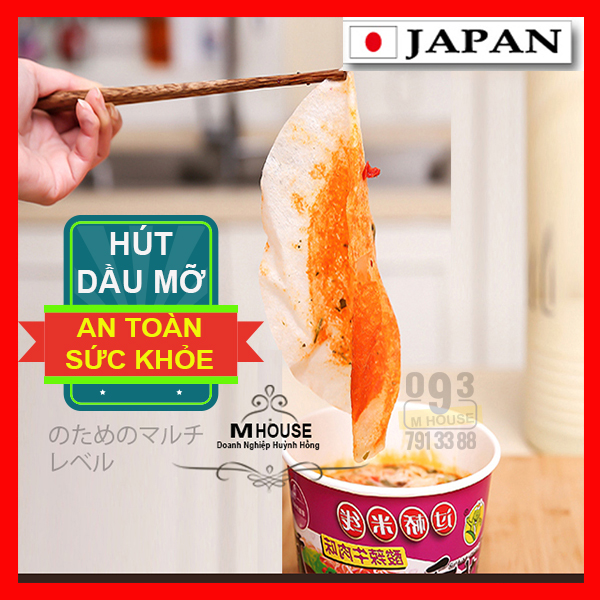 Combo 12 giấy thấm dầu mỡ thực phẩm 20cm