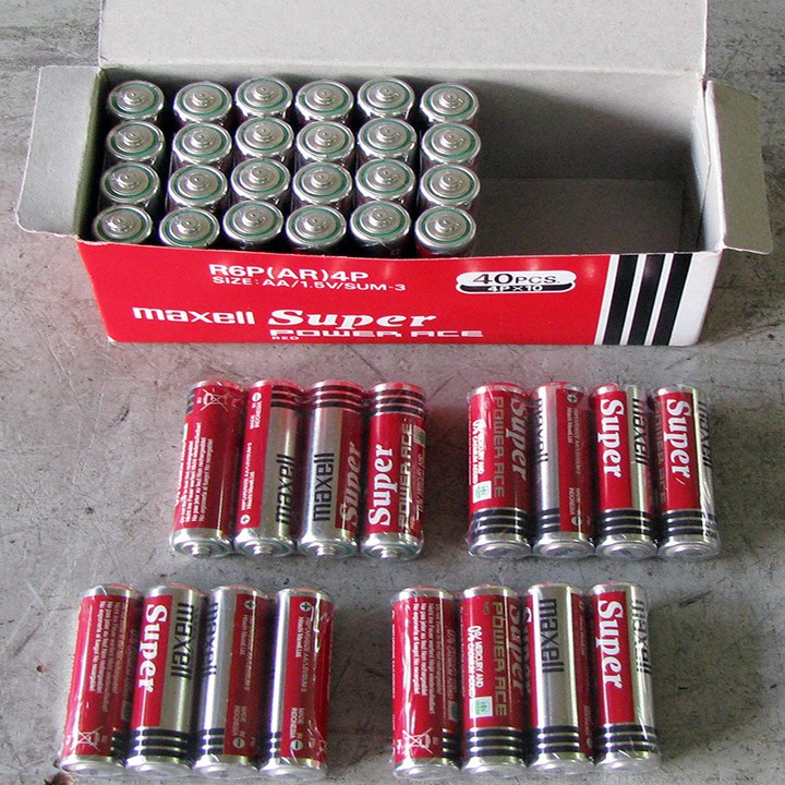 2 VIÊN PIN MAXELL AA