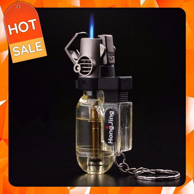 Hộp Quẹt Bật Lửa Khò 1 Tia GuangDa Thiết Kế Độc Lạ Sang Trọng Tinh Tế Dùng Gas Cao Cấp - Lõi nhựa