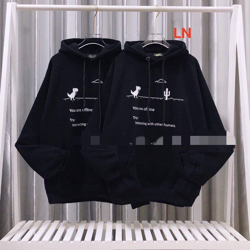 Áo hoodie khủng long - LN5545