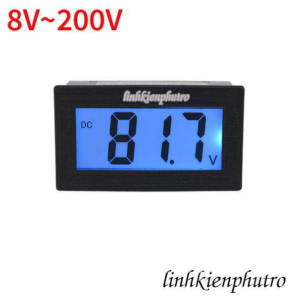 Đồng hồ đo áp dc 8v - 200v hiển thị led