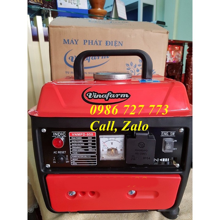 Máy phát điện chạy xăng mini Vinafarm 950