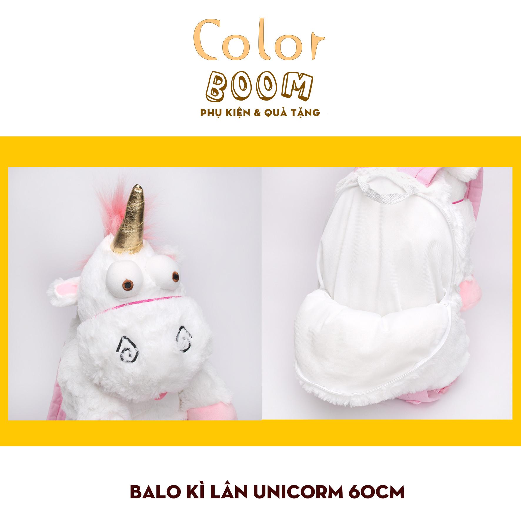 Balo Kì Lân Unicorn Một Sừng 60cm