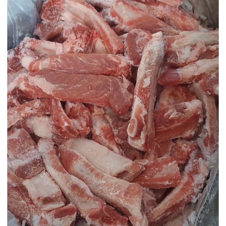 Sườn que sườn cọng - bịch 900gr (giao tphcm)
