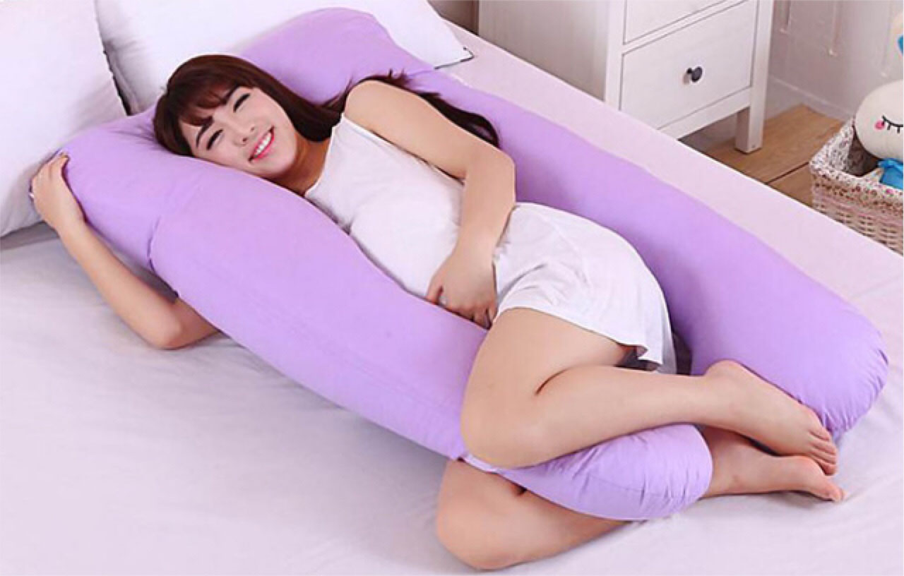 Gối ôm dành cho bà bâu hình chữ u