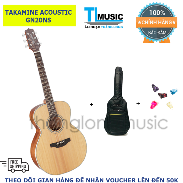 Đàn guitar acoustic Takamine GN20 NS - Tặng bao vải 3 lớp + 5 móng gảy