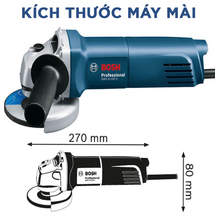 [Hot 2024] Máy mài cắt GWS 670W công nghệ đức-công tắc bên hông bền vình viễn - 100% dây đồng - Máy mài cầm tay - Máy cắt cầm tay.bảo hành 12 Tháng (Công Trình Store)