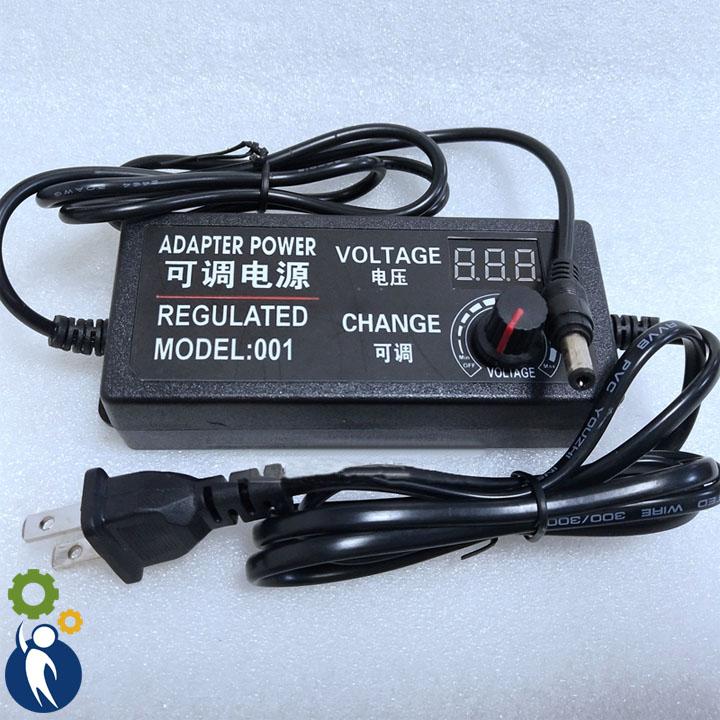 Adapter Điều Chỉnh Điện Áp 9.3-24V 3A Có Đồng Hồ Led
