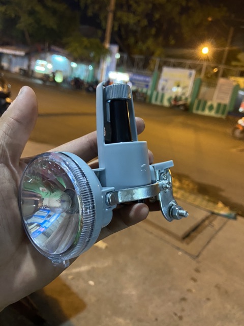 [HCM]Đèn trước xe đạp Martin  Asama  Mini  inox