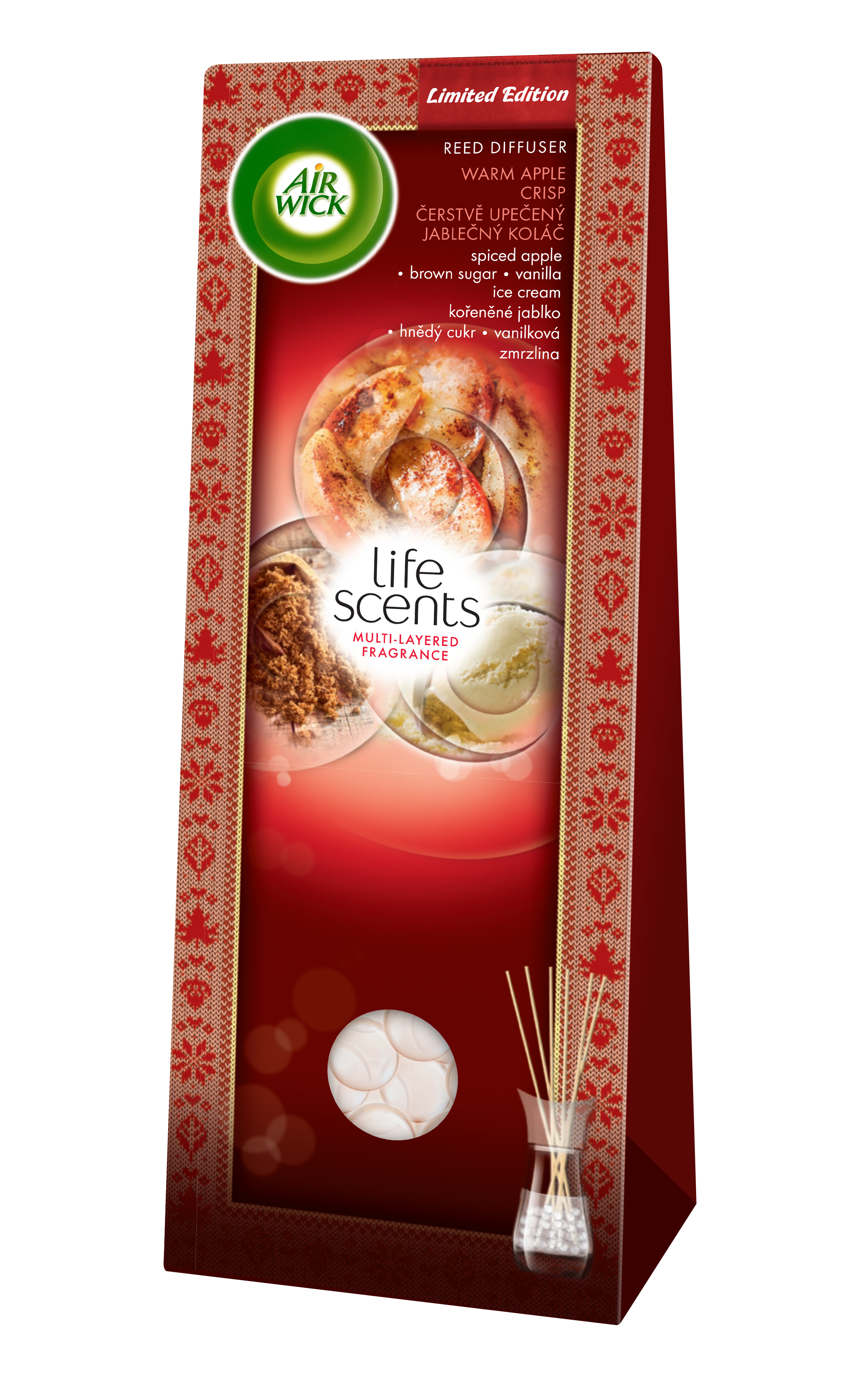 Tinh dầu tán hương Airwick Reed Diffuser AWK7780 30ml (Hương bánh táo nướng)