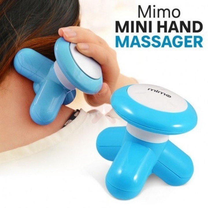 Máy massage cầm tay mini 4 chân dùng pin hoặc máy massage mini 3 chân cổng cắm sạc usb máy tính, máy mát xa mini cầm tay, dụng cụ massage mimo