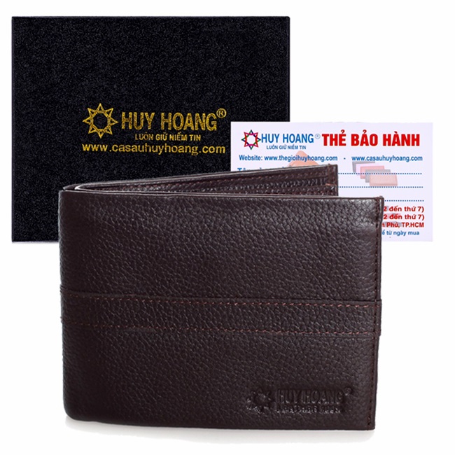Black, brown, dark blue luxury men's cowhide wallet hk2113-16-15-37