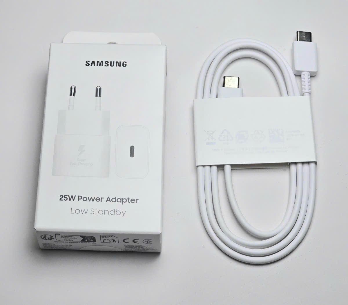 Bộ sạc nhanh samsung Note 20/ S21ultra 25w T2510 Chính hãng