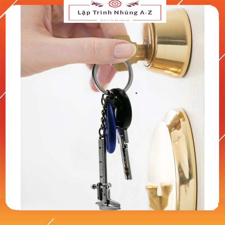 [Lập Trình Nhúng A-Z][158] Móc Khóa Hình Thước Kẹp