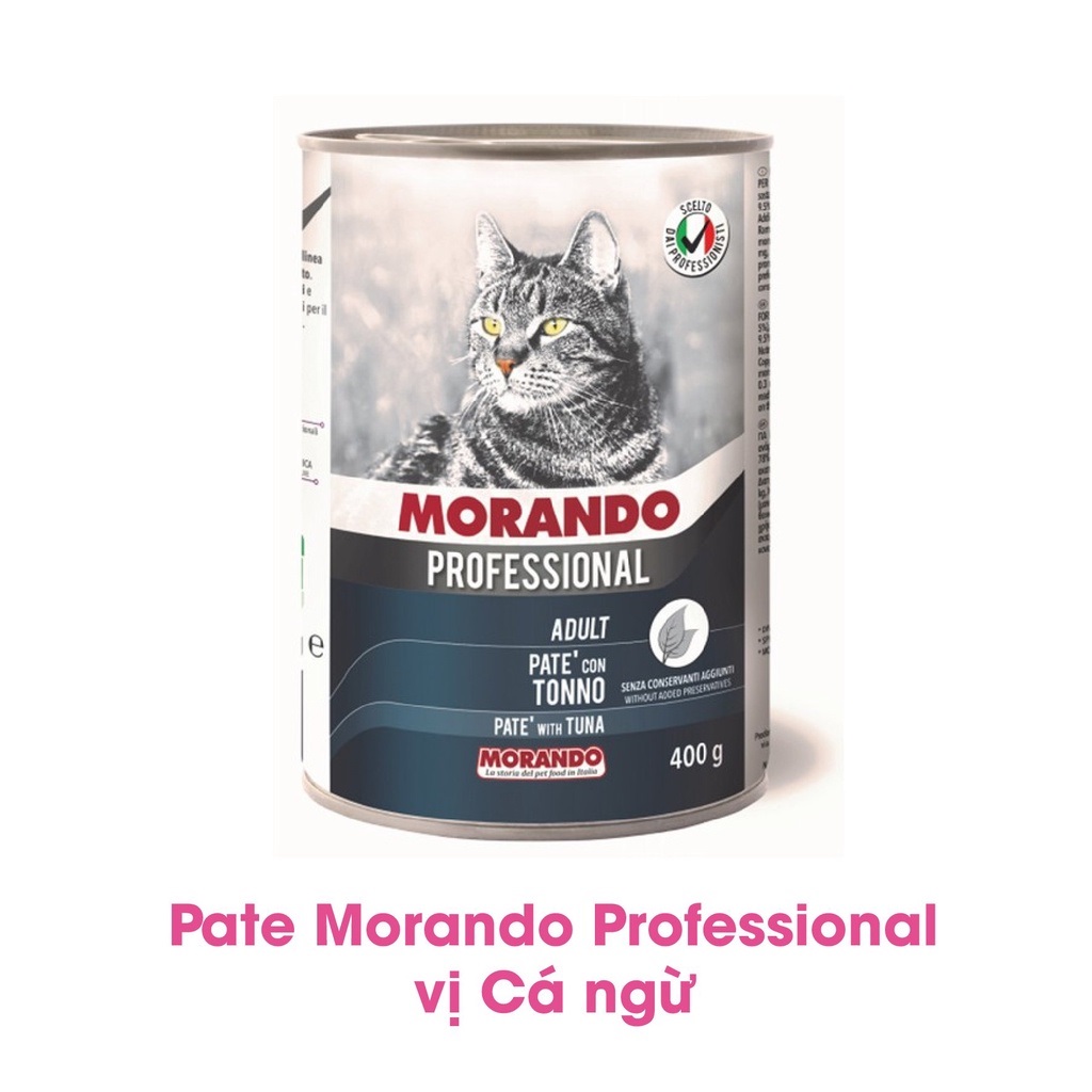 [Hoàn Tiền 10%] Pate Morando cho mèo nhiều vị - Dog Paradise