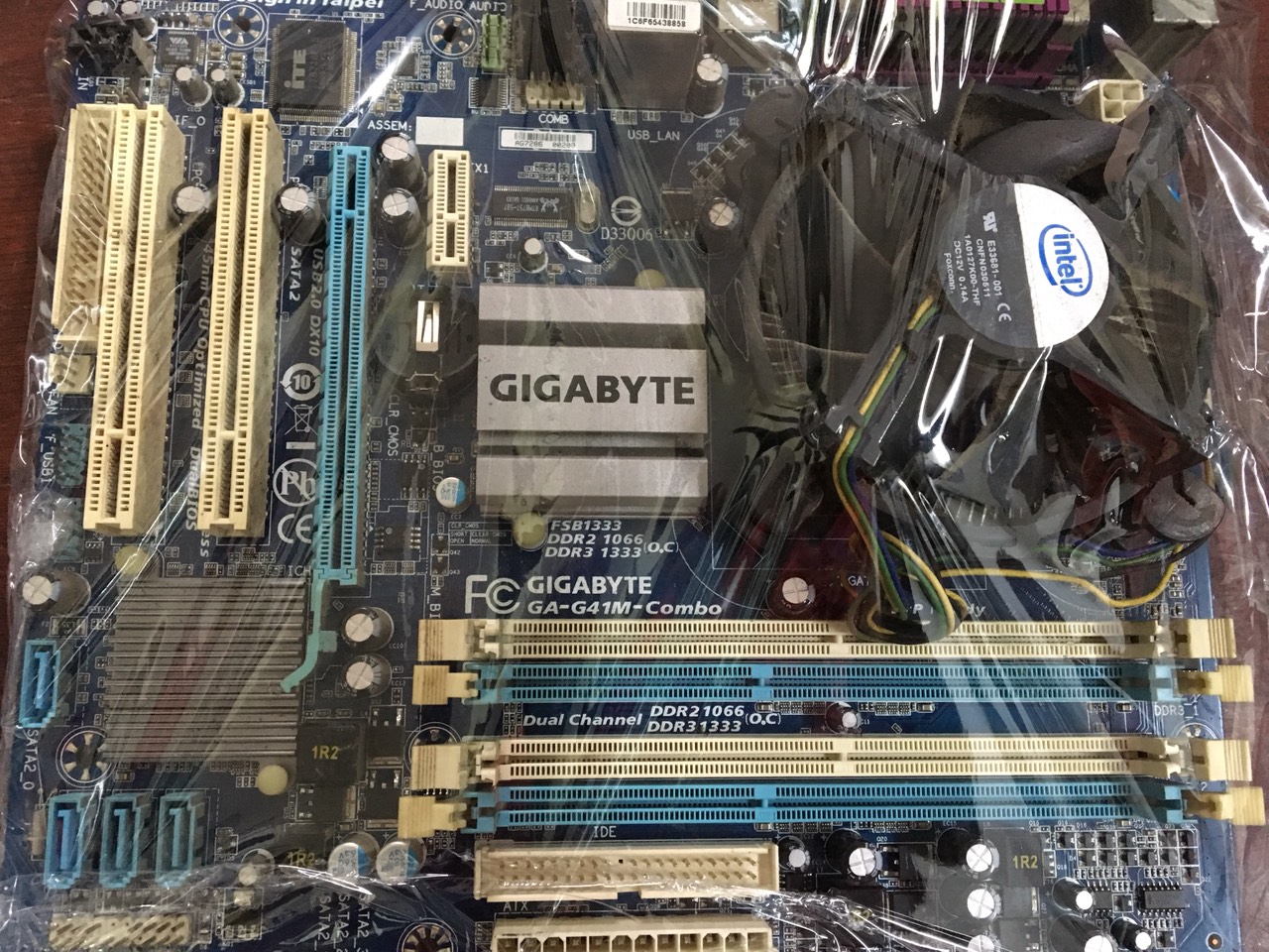 Main/ combo main gigabyte G41 cũ tháo case