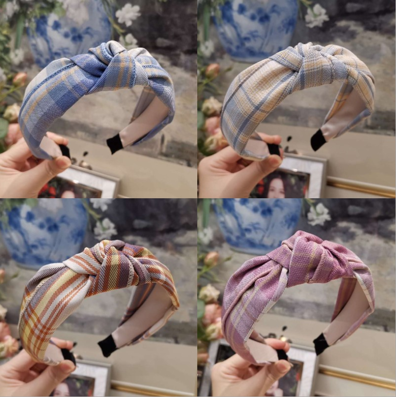 Cài tóc nữ cài tóc turban bờm tóc nữ thời trang
