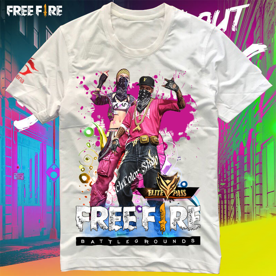 Áo Thun Free Fire HipHop T
