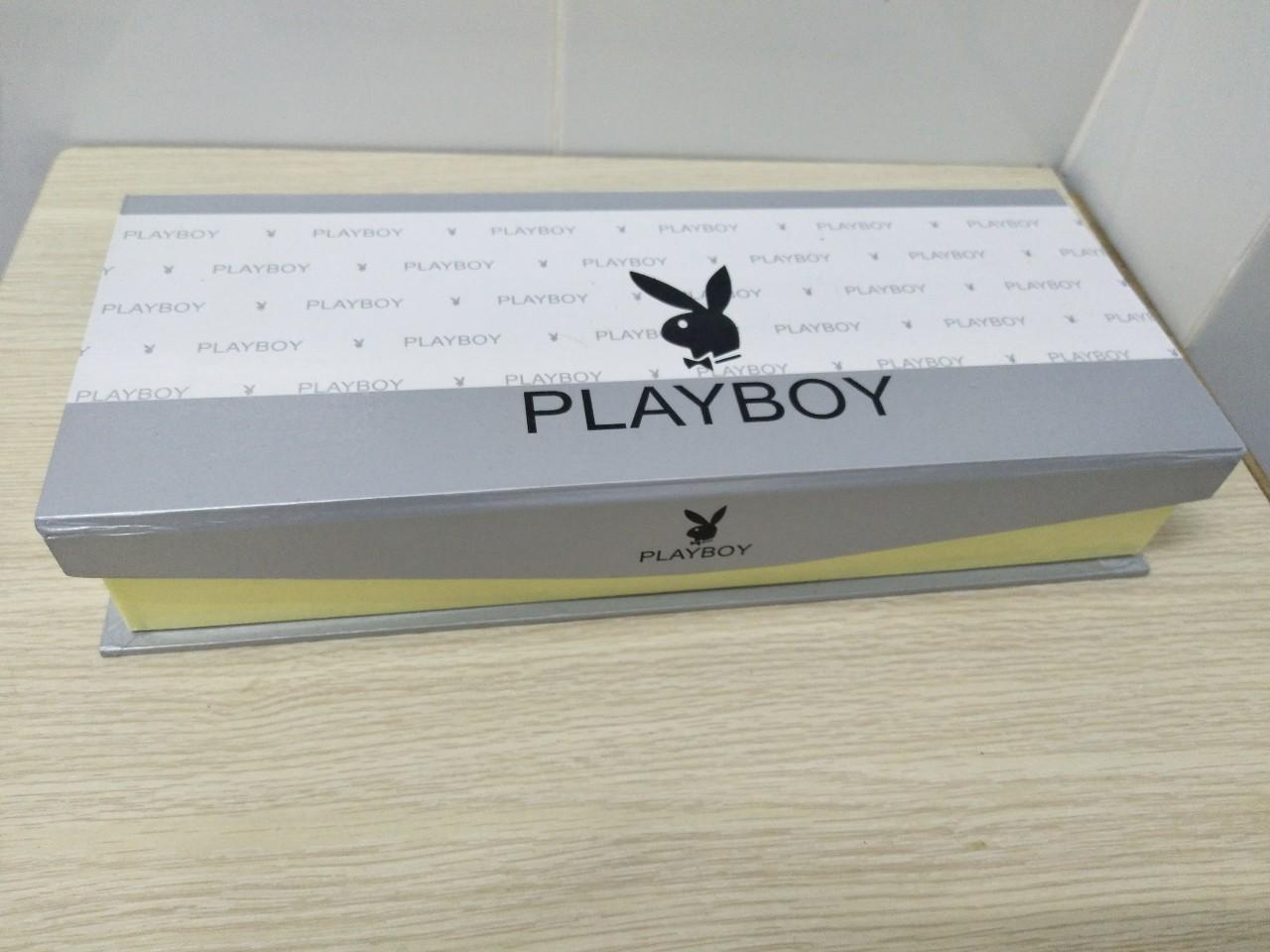 [HCM]Dây Nịt Thắt Lưng Nam Playboy Full Hộp Cao Cấp