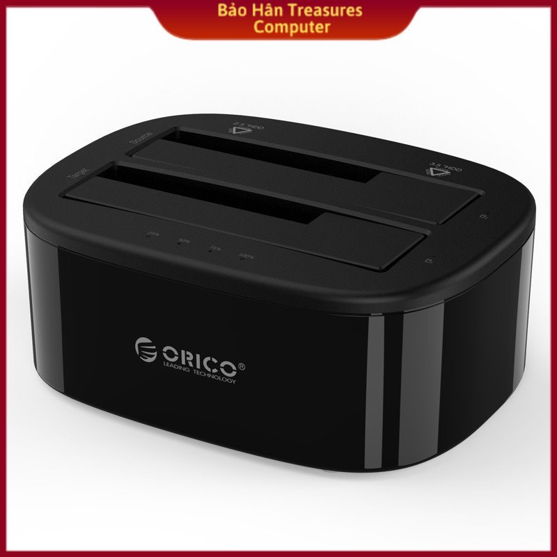 HDD Box ORICO USB3.0/3.5/2.5 - 6228US3-C - Hàng Chính Hãng