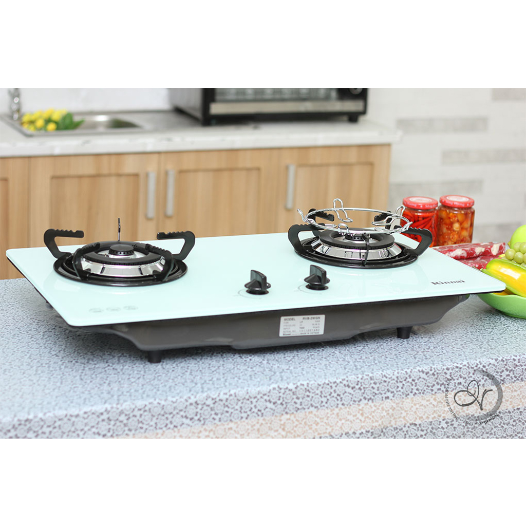 Mâm/Đầu hâm chia lửa bếp gas âm Rinnai RVB-2BG(B)N, RVB-2BG(D)N, RVB-2BG(F)N, RVB-2BG(Wv-M).. [zin 100%]