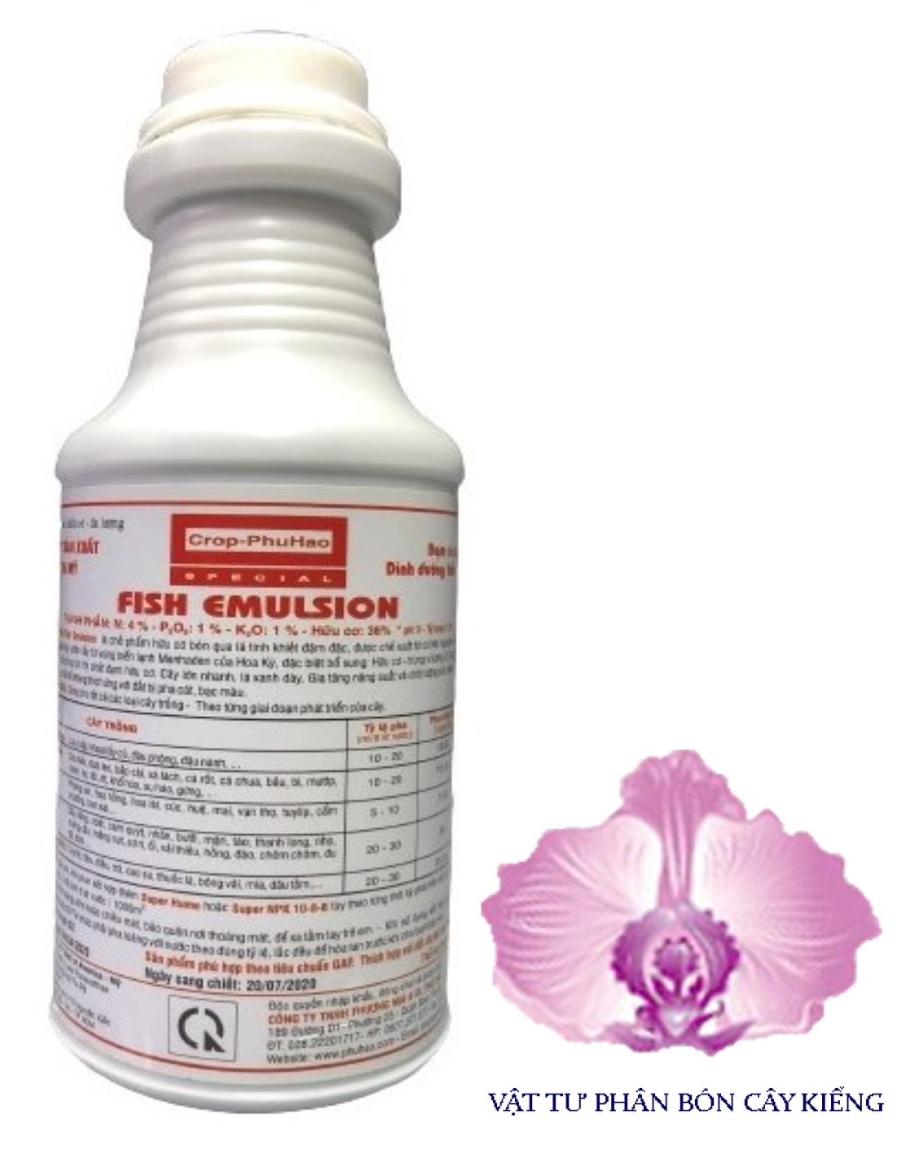 Phân Cá Phú Hào - Fish Emulsion USA - #186A# 250ml
