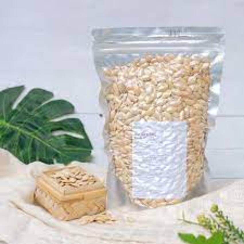 Hạt Bí Trắng Hiệu Hùng Ký - Hạt chắc, Mẩy, Thơm, Dòn