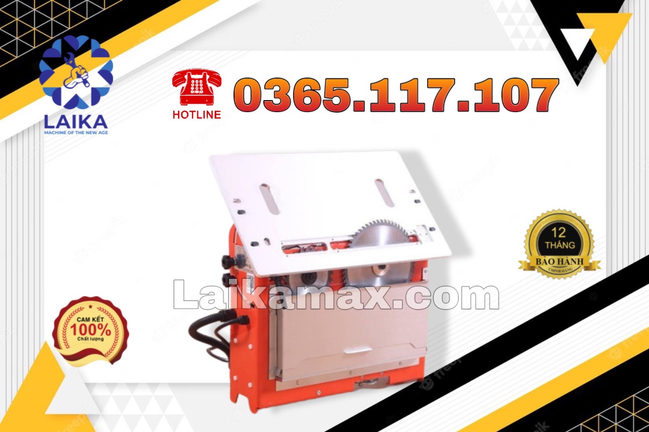Máy cưa bàn trượt mini động cơ máy cắt