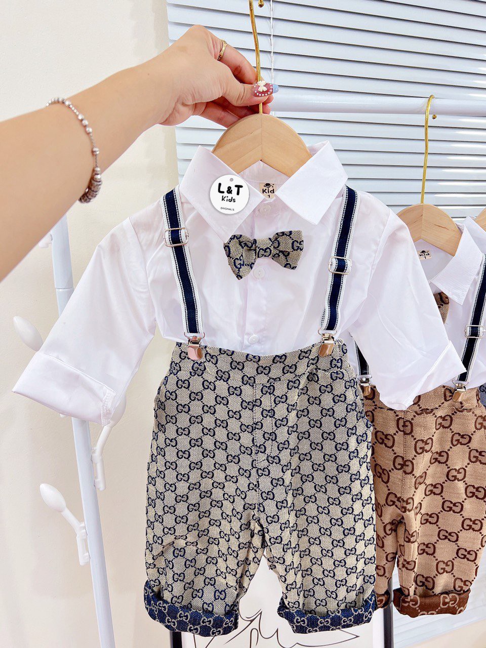 Set yếm công tử dài siêu cưng cho bé 10-20kg