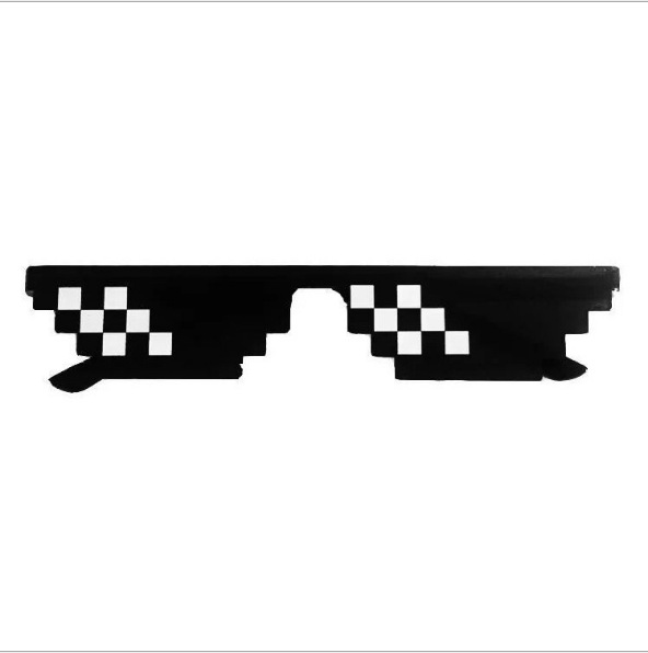 Mắt Kính Minecraft 8 Bit Thời Trang Cá Tính