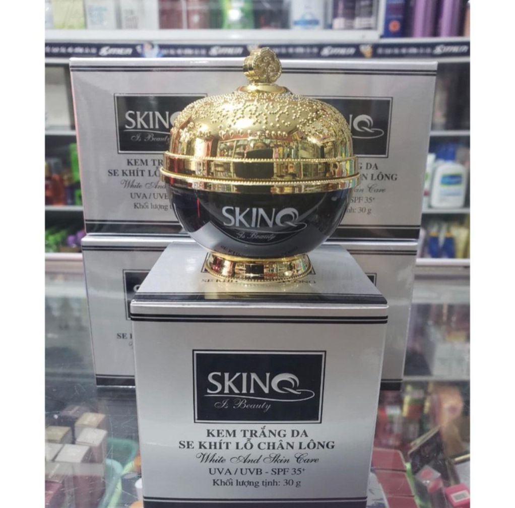 Kem trắng da se khít lỗ chân lông skinq 30g