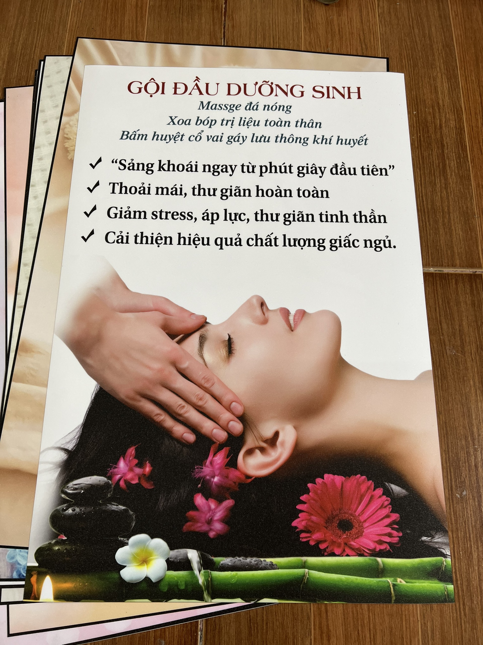TRANH DÁN TƯỜNG SPA - TRANH SPA ĐẸP DY250