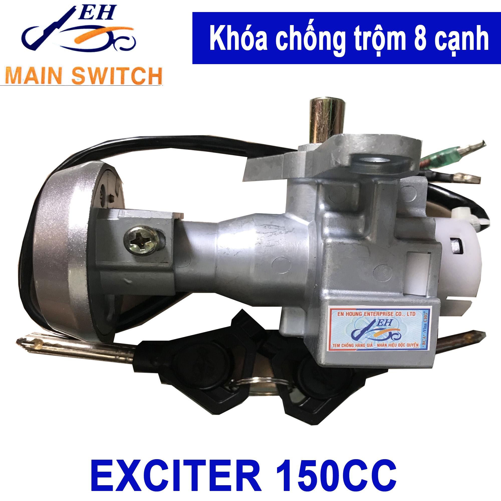 Khóa chống trộm 8 cạnh Exciter 150cc