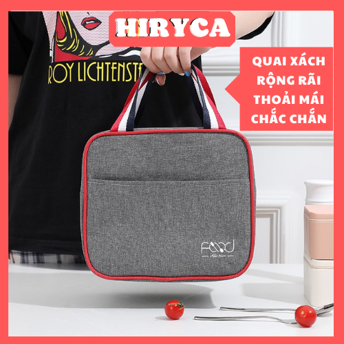Túi giữ nhiệt đựng cơm, túi đựng hộp cơm văn phòng HIRYCA