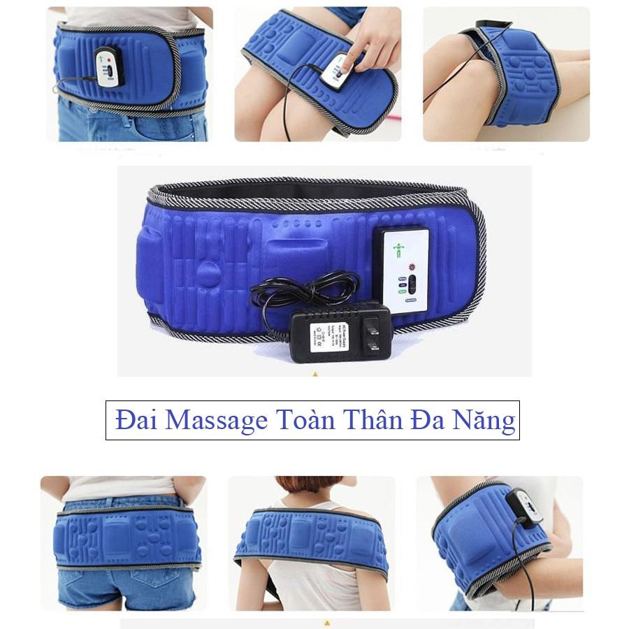 Đai mát xa giảm mỡ bụng X5 cao cấp