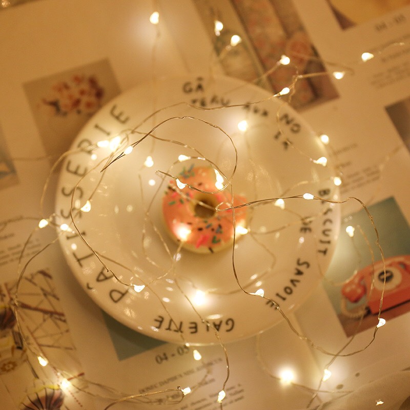 Đèn Trang Trí Đom Đóm Decor, Đèn LED Trang Trí Dài 2m DN2M