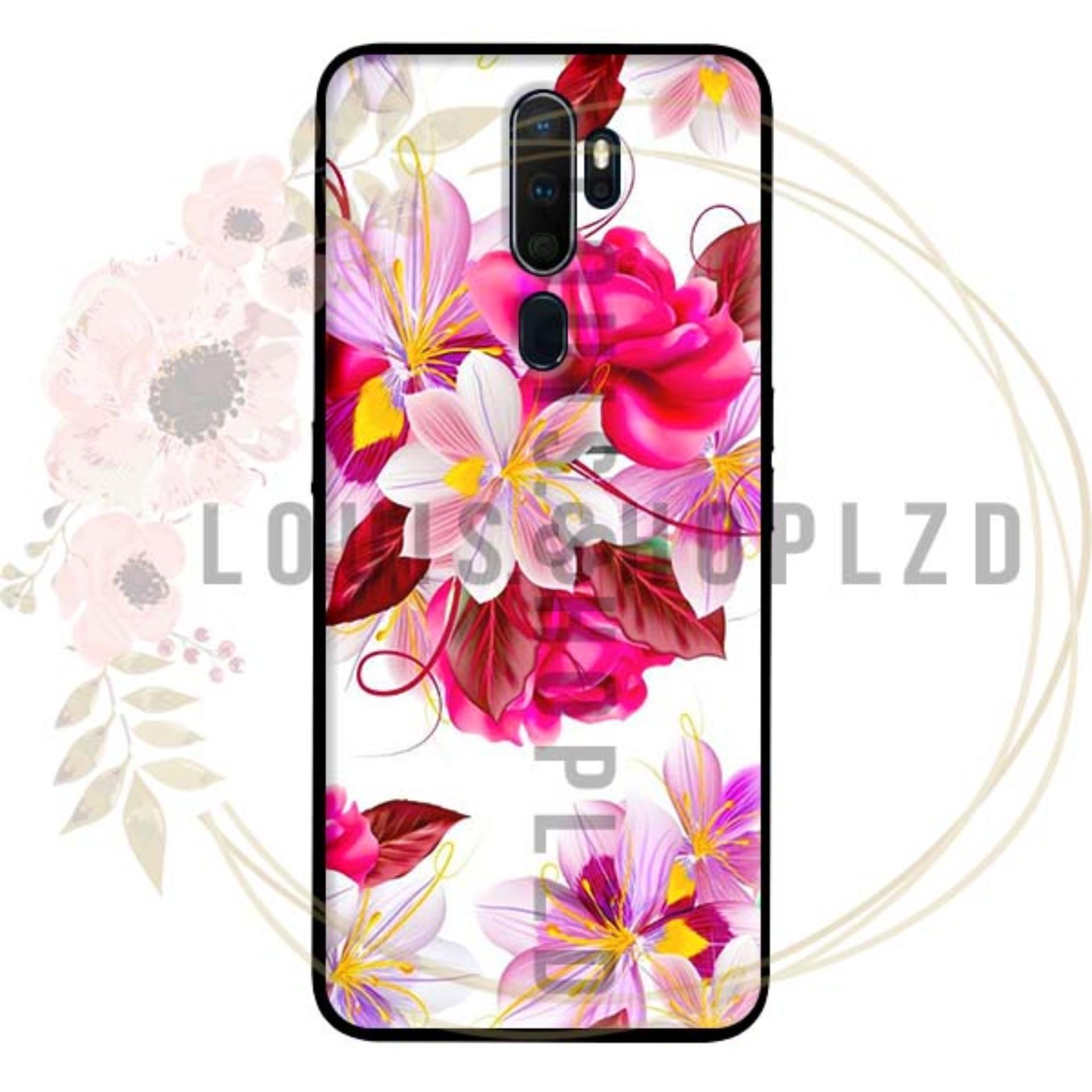 Ốp lưng oppo a5 2020 a9 2020 - hoa hồng