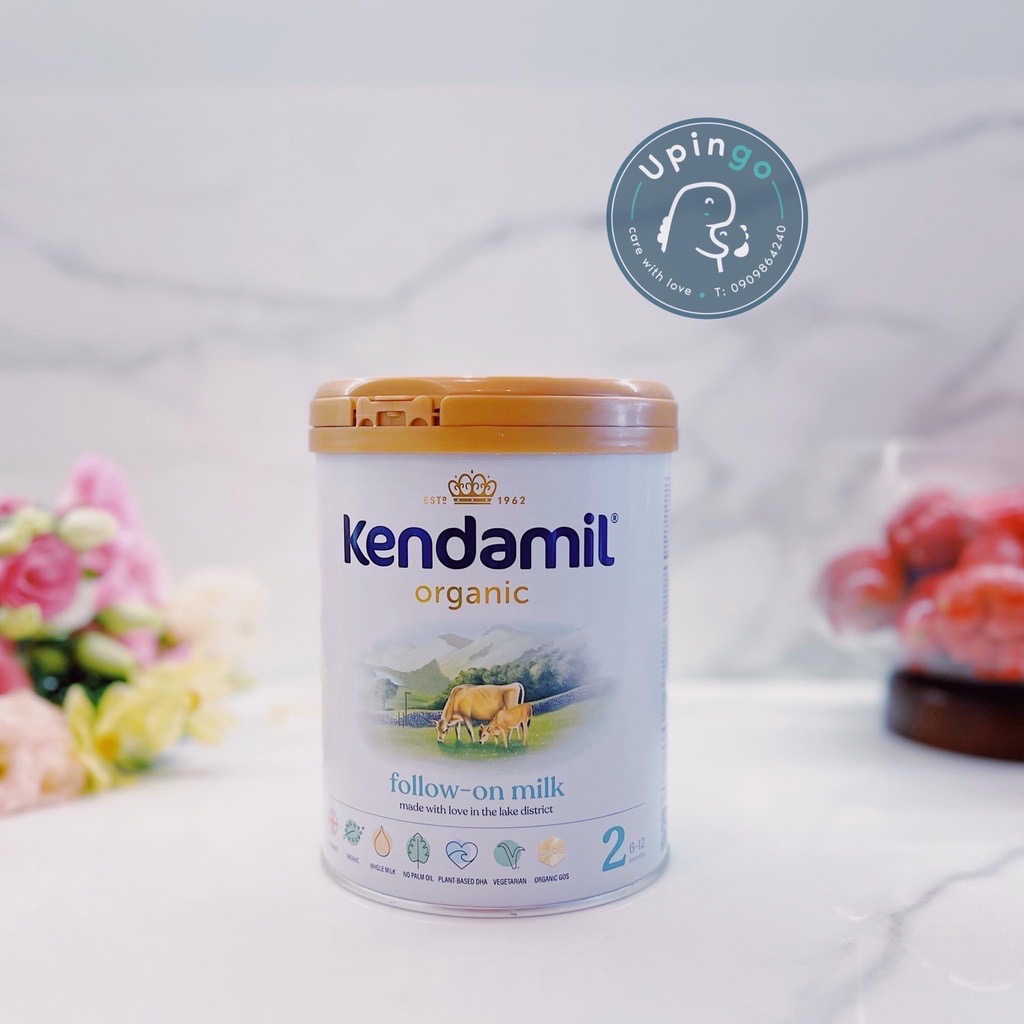 [MẪU MỚI] Sữa Kendamil Organic số 1,2,3 (800g) Anh Quốc