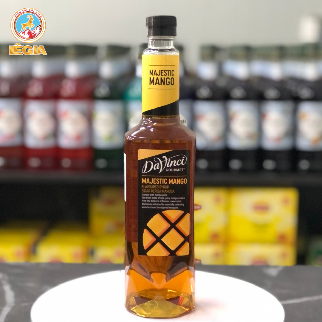 SIRO DAVINCI XOÀI 750ML - DAVINCI MAJESTIC MANGO SYRUP