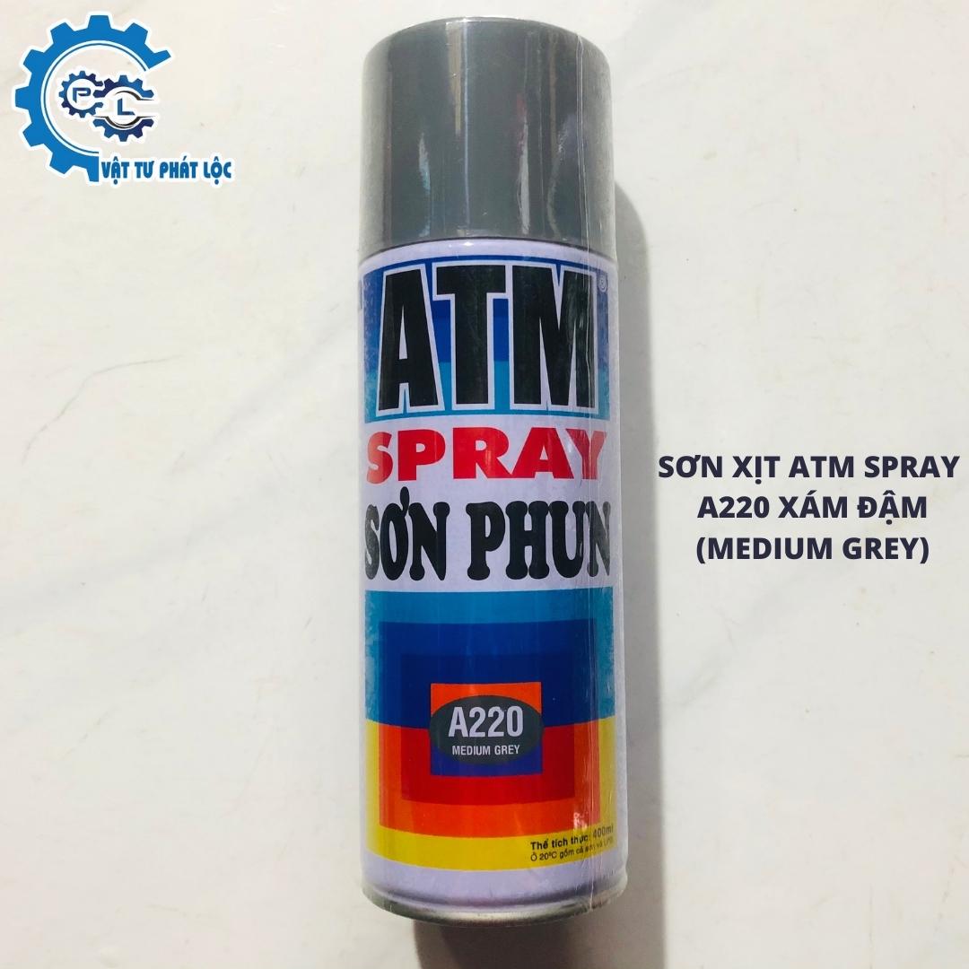 Sơn xịt ATM đủ màu tiện lợi 400 ml
