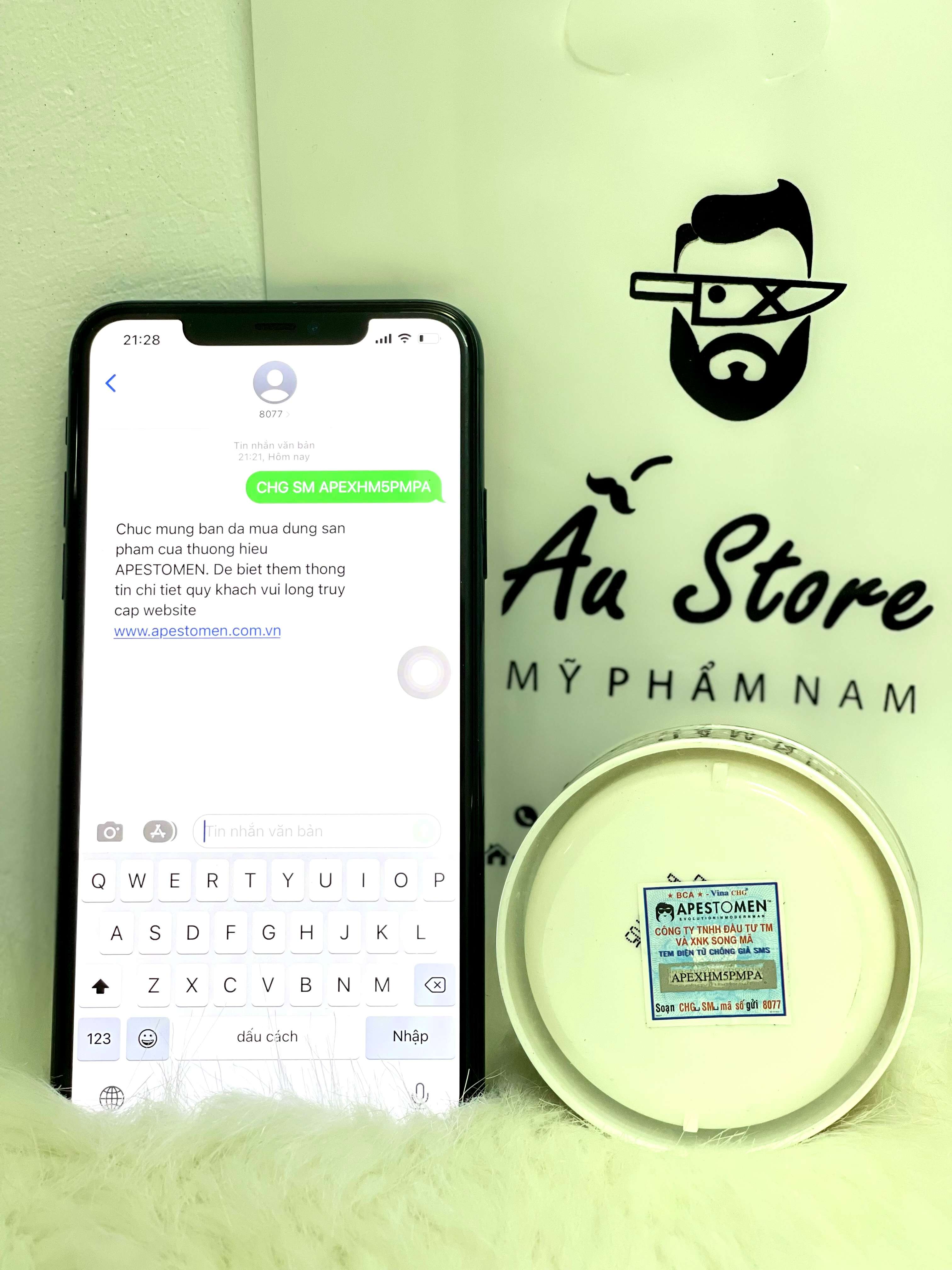 Sáp vuốt tóc Nitro Wax (Tem SMS) + Quà Tặng cao cấp