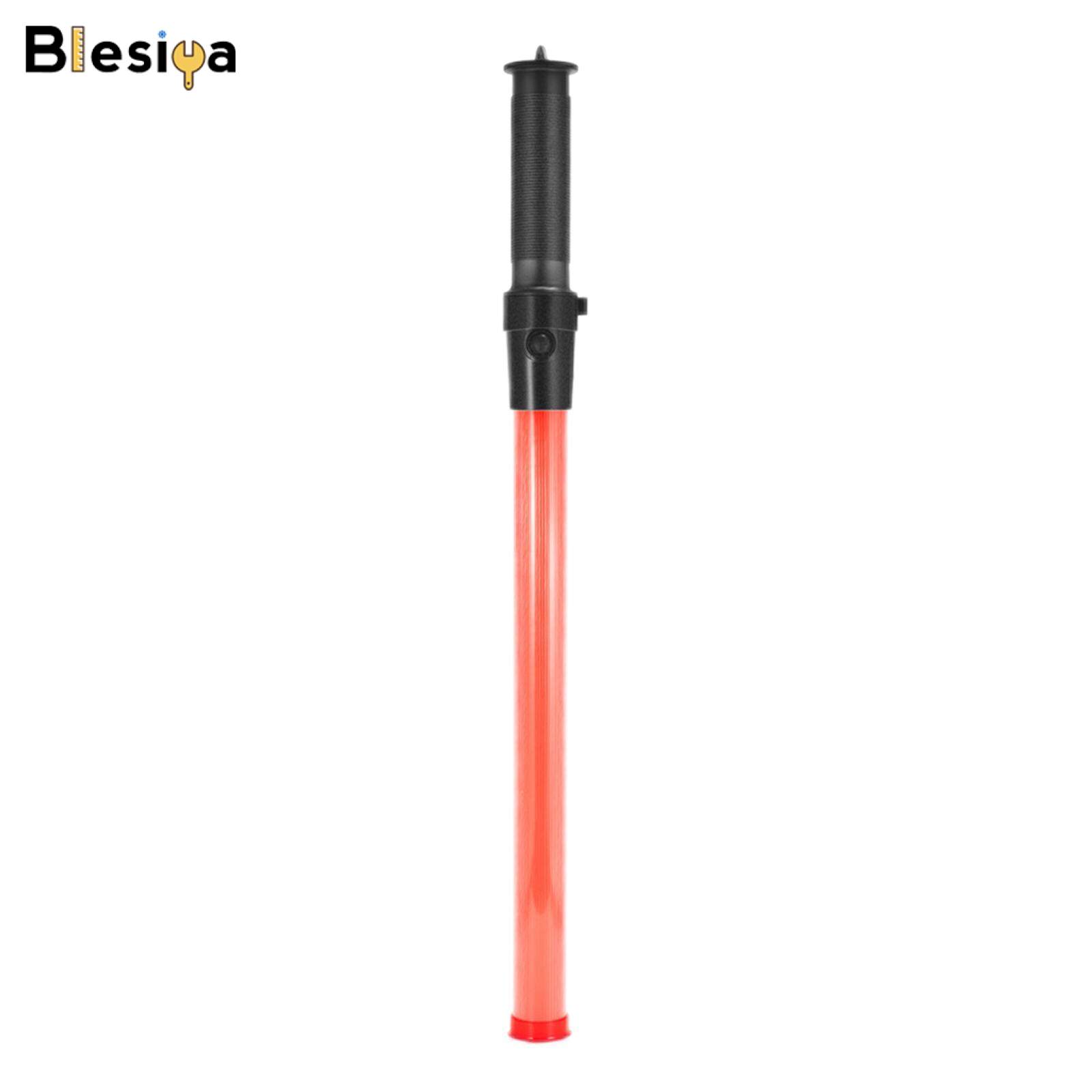 Blesiya Traffic Wand with 2 Flashing Modes Flashlight for Parking Guides